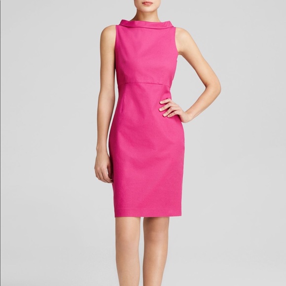 roll neck sleeveless dress